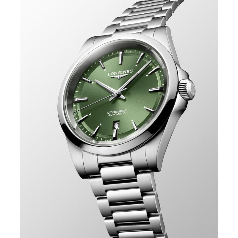 Longines Conquest L3.830.4.02.6 Automatic Watch Green Dial