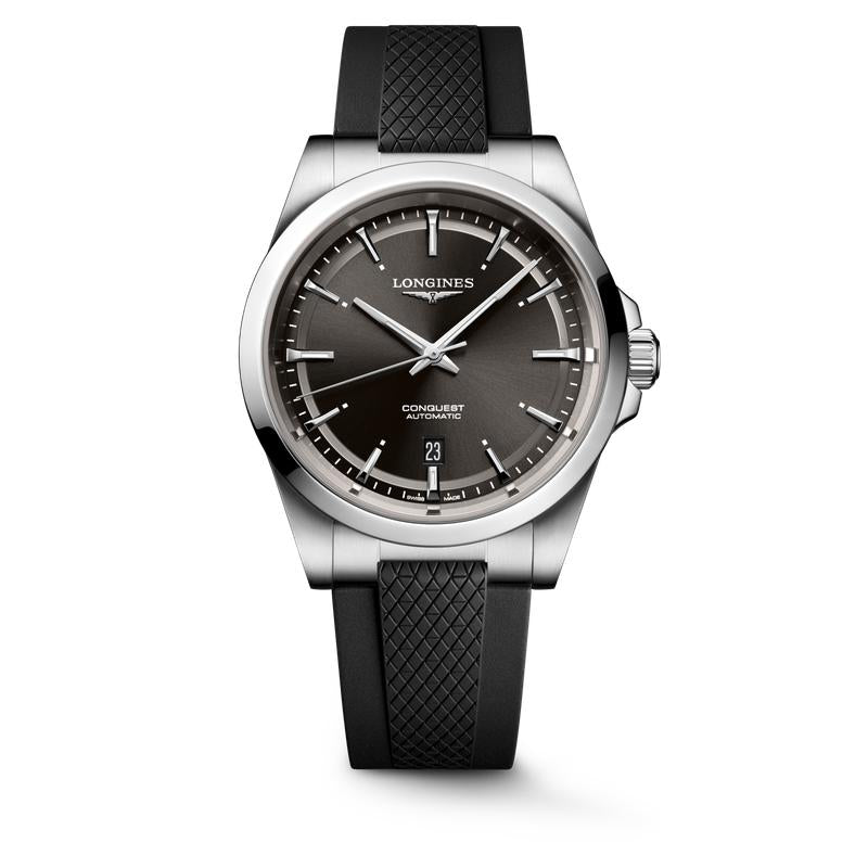 Longines Conquest L3.830.4.52.9 Automatic Watch Black Dial