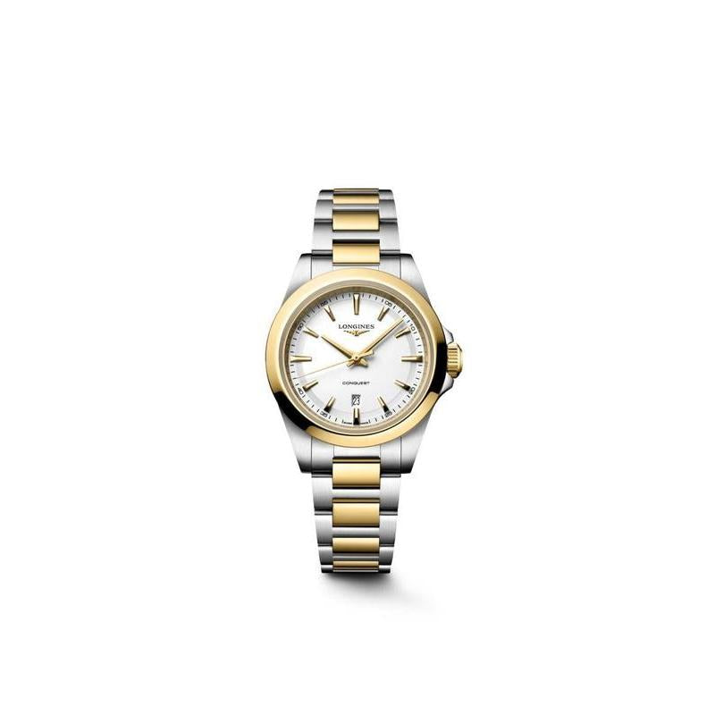Longines Conquest Quartz 30mm Watch L3.350.3.12.7