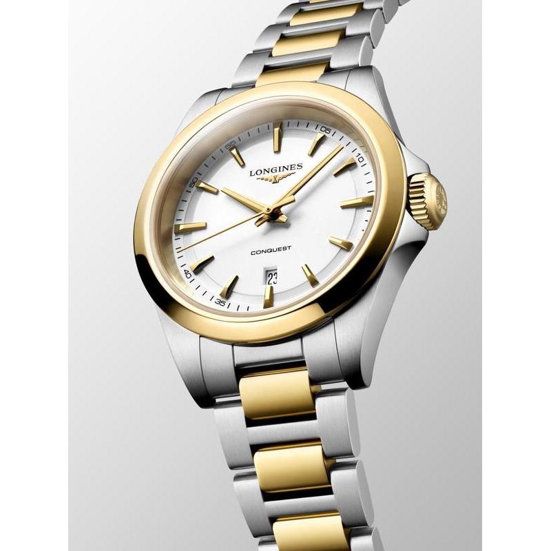 Longines Conquest Quartz 30mm Watch L3.350.3.12.7