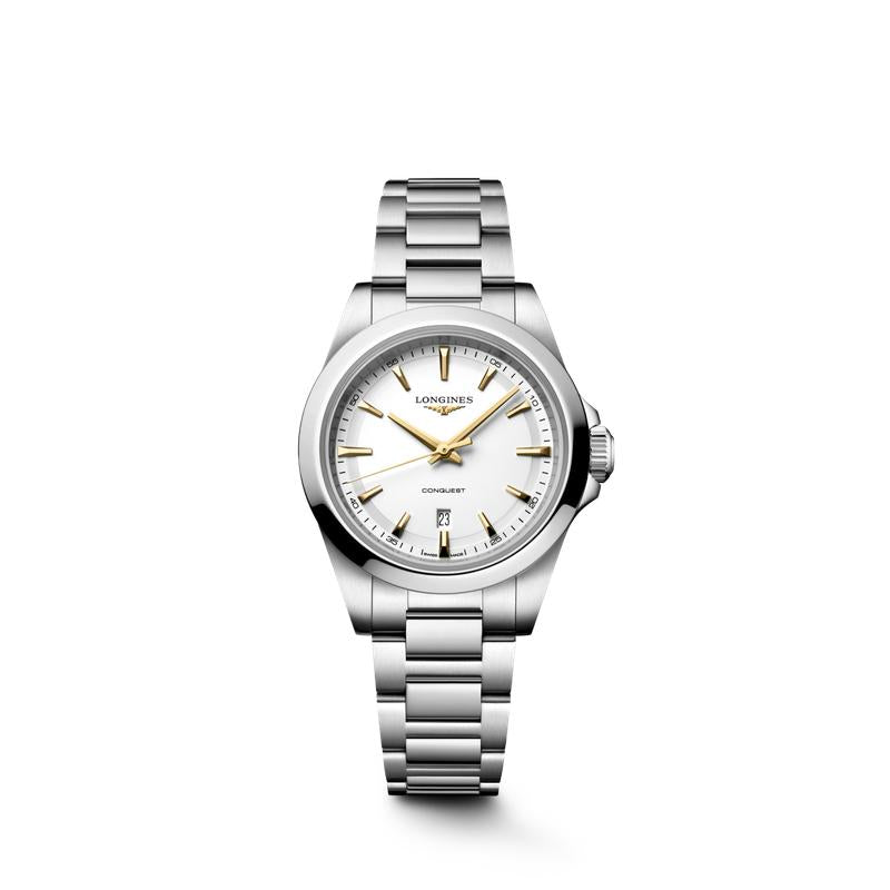 Longines Conquest Quartz 30mm Watch L3.350.4.12.6