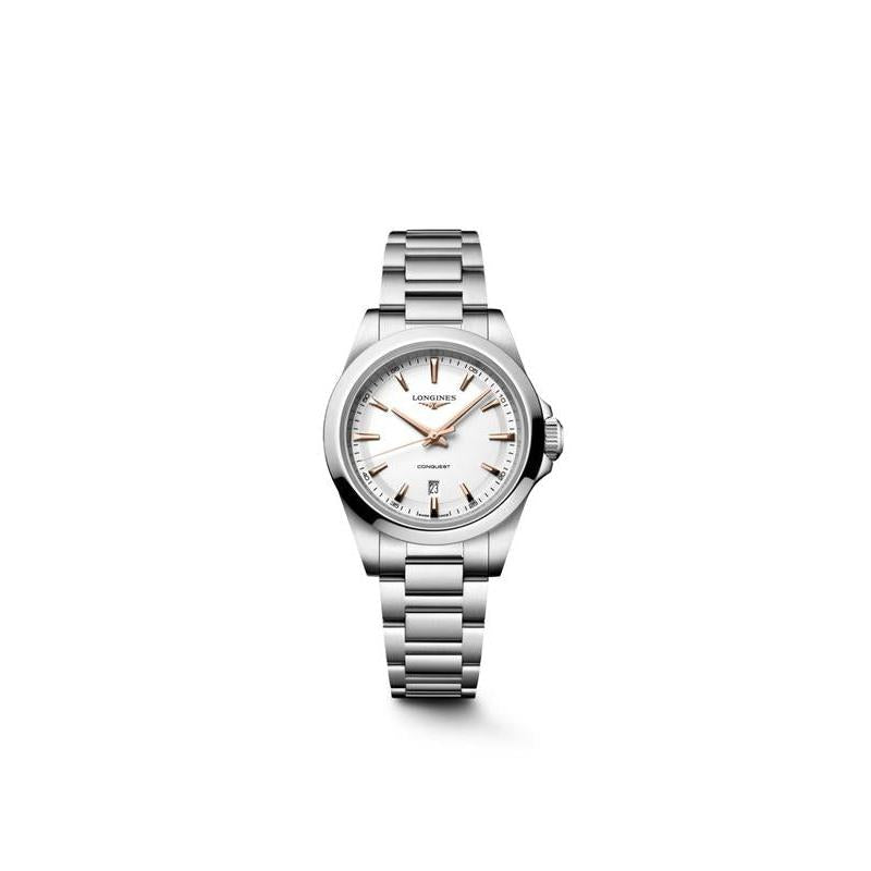 Longines Conquest Quartz 30mm Watch L3.350.4.18.6