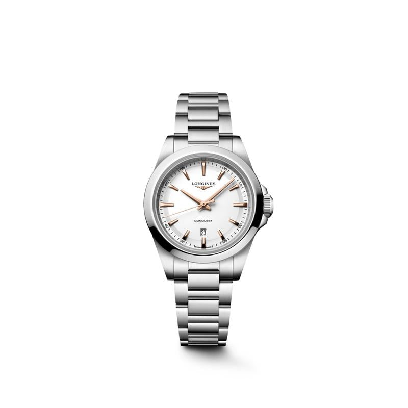 Longines Conquest Quartz 30mm Watch L3.350.4.18.6