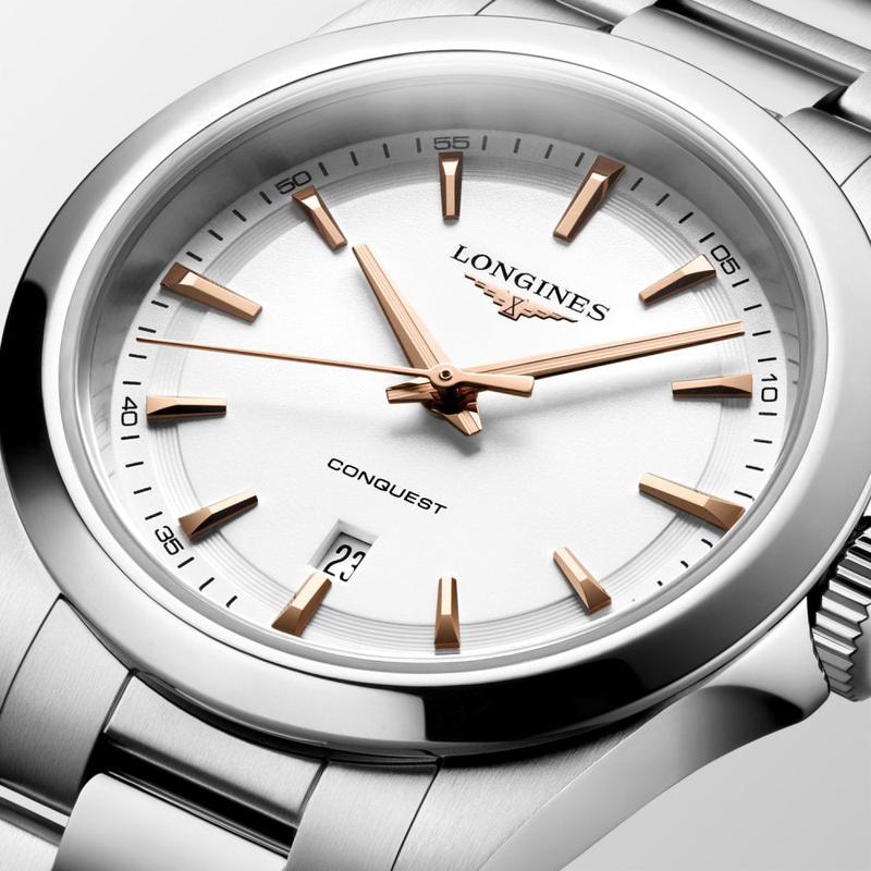 Longines Conquest Quartz 30mm Watch L3.350.4.18.6