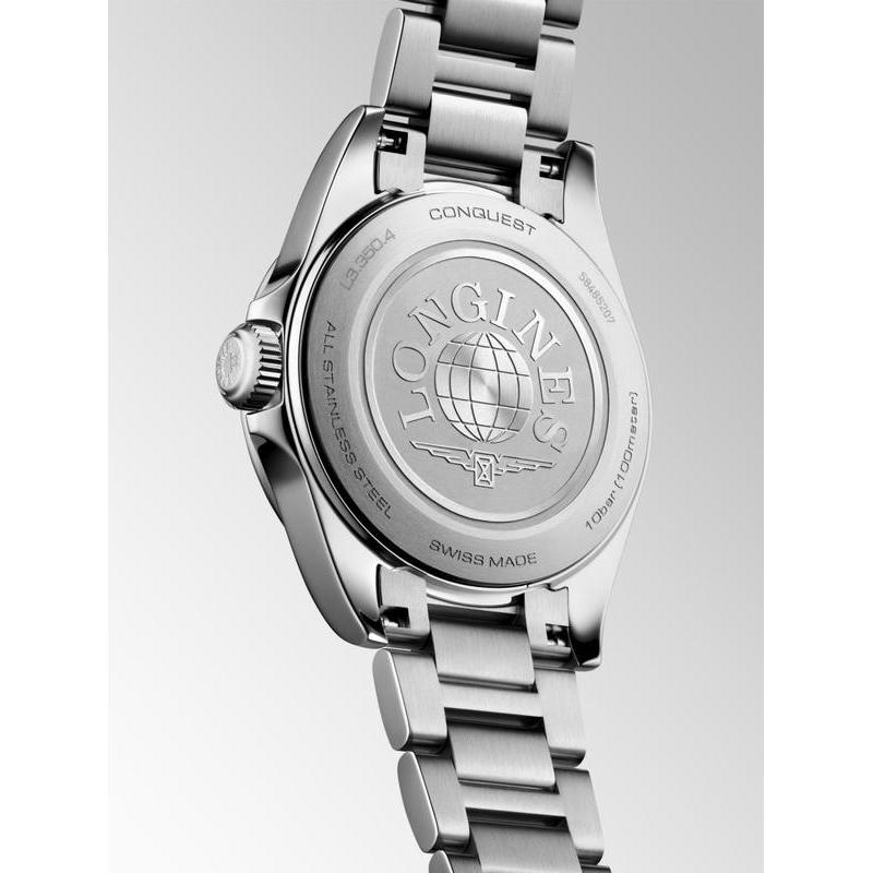 Longines Conquest Quartz 30mm Watch L3.350.4.18.6