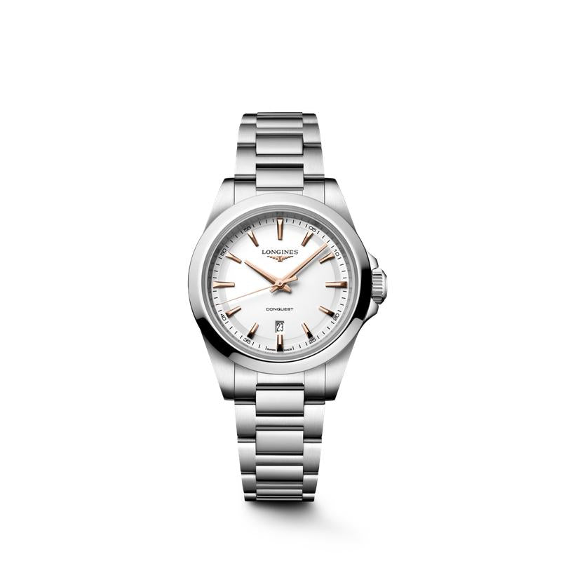 Longines Conquest Quartz 30mm Watch L3.350.4.18.6
