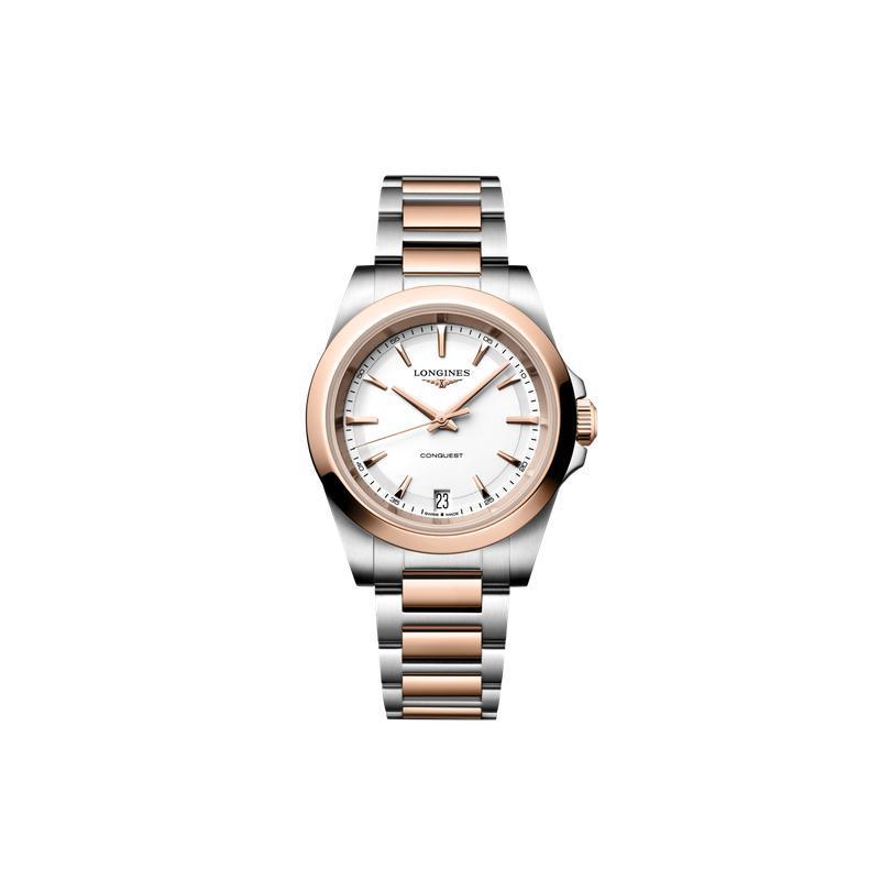 Longines Conquest Quartz 34mm Watch L3.460.3.18.7