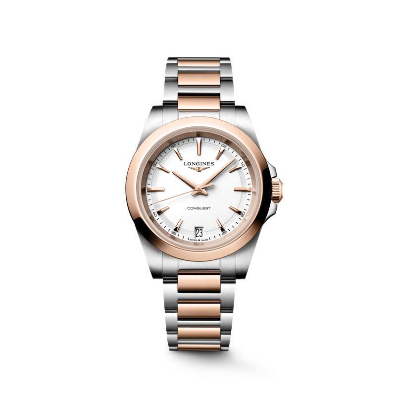 Longines Conquest Quartz 34mm Watch L3.460.3.18.7