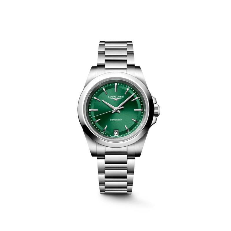 Longines Conquest Quartz 34mm Watch L3.460.4.09.6