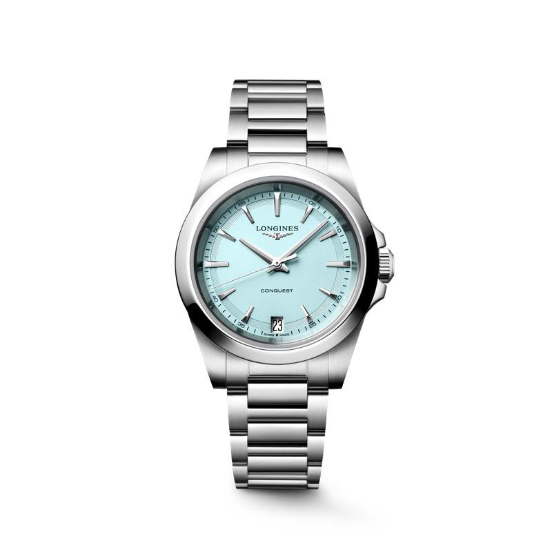 Longines Conquest Quartz 34mm Watch L3.460.4.92.6