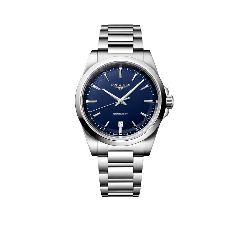 Longines Conquest Quartz 41mm Watch L3.860.4.92.6