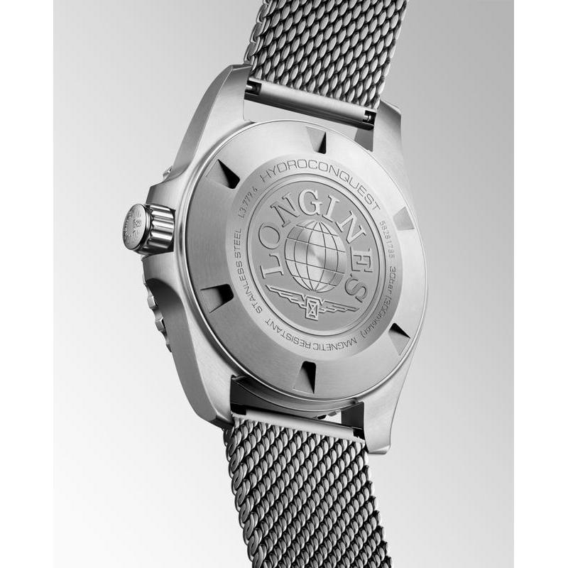 Longines HydroConquest Automatic 39mm Dive Watch L3.779.4.99.6