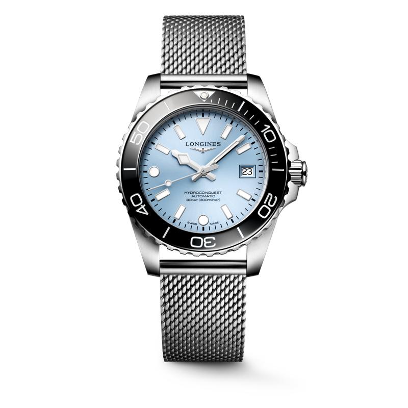 Longines HydroConquest Automatic 39mm Dive Watch L3.779.4.99.6