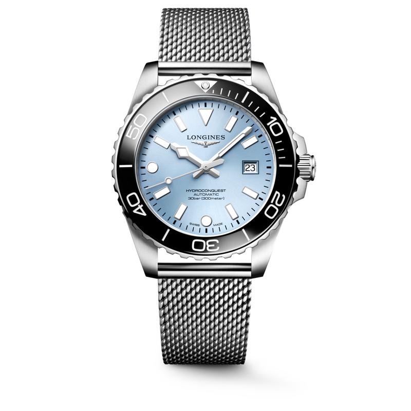 Longines HydroConquest Automatic 42mm Dive Watch L3.788.4.99.6