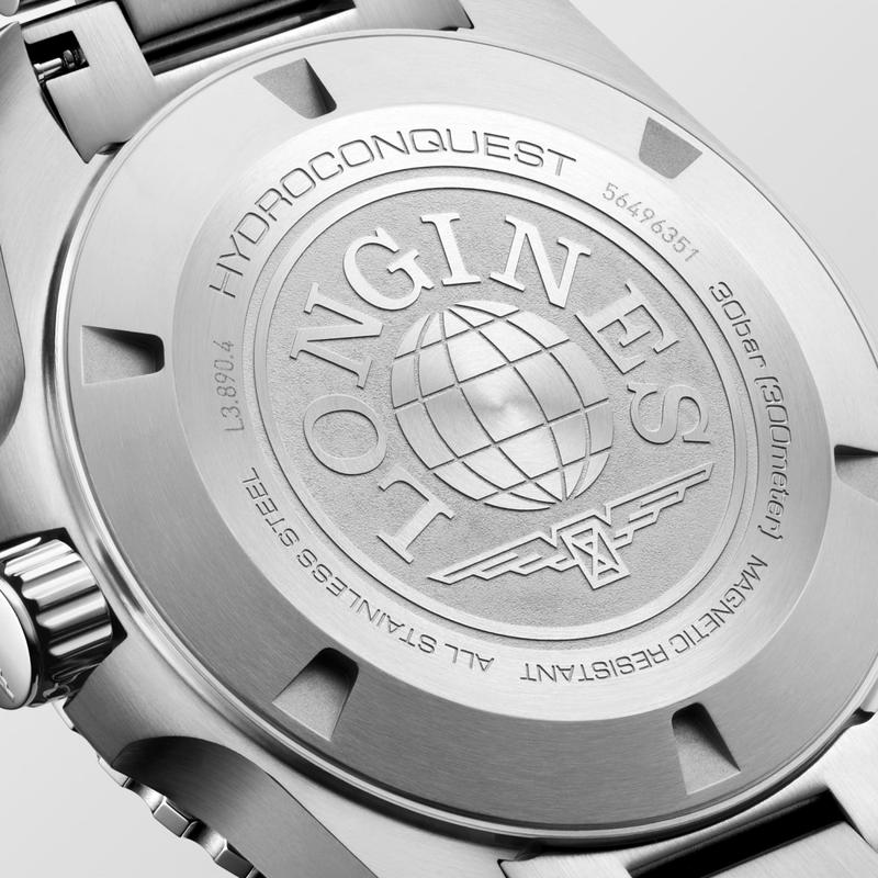 Longines HydroConquest GMT Automatic Watch L3.890.4.56.6
