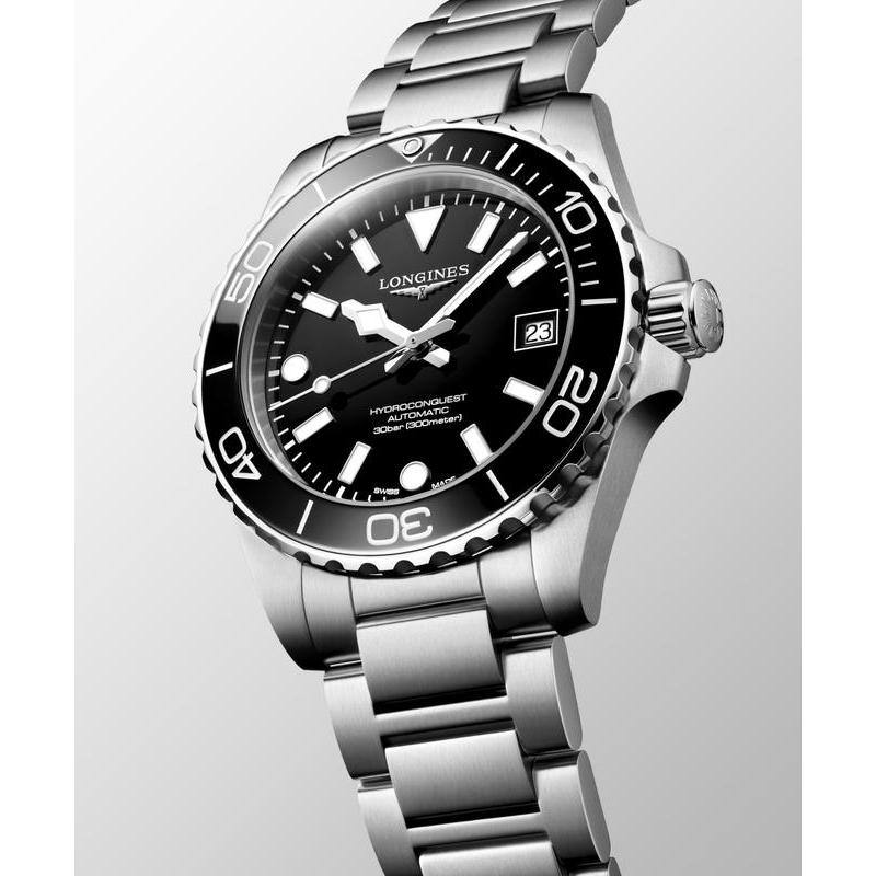 Longines Hydroconquest Automatic 39mm Watch L3.779.4.56.6