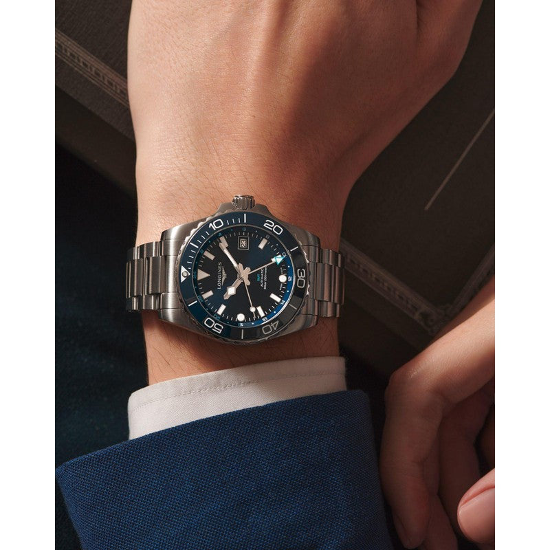 Longines Hydroconquest GMT L3.790.4.96.6