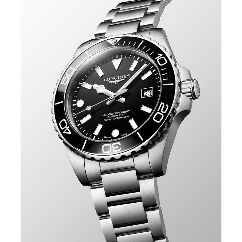 Longines Hydroconquest Quartz Dive 42mm Watch L3.788.4.56.6
