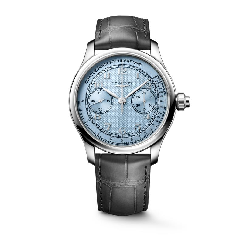 Longines Master Collection Chrono Monopusher L2.960.4.93.2 - front view