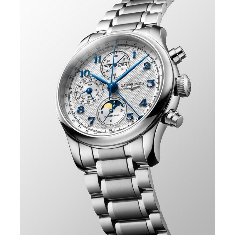 Longines Master Collection Chrono Moonphase Watch L2.962.4.73.6