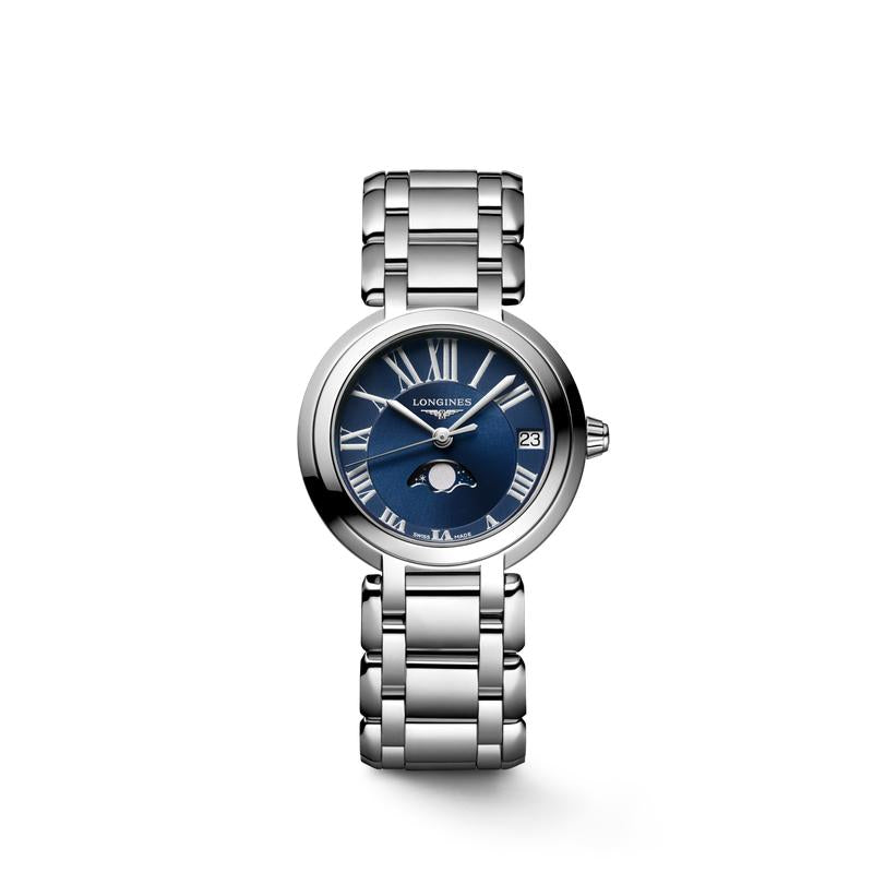 Longines PrimaLuna L81154916 Women's Quartz Watch Blue Dial