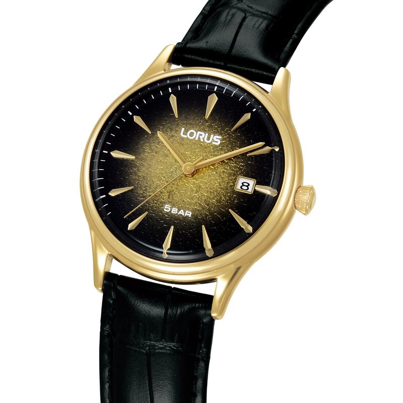 Lorus Classic Men's Quartz Watch Light Champagne Gradation Dial