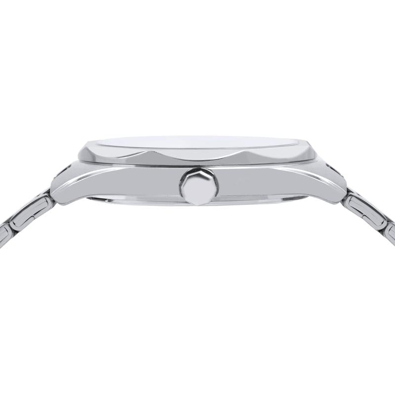 Lorus Classic Men's Quartz Watch Stainless Steel Silver White Dial
