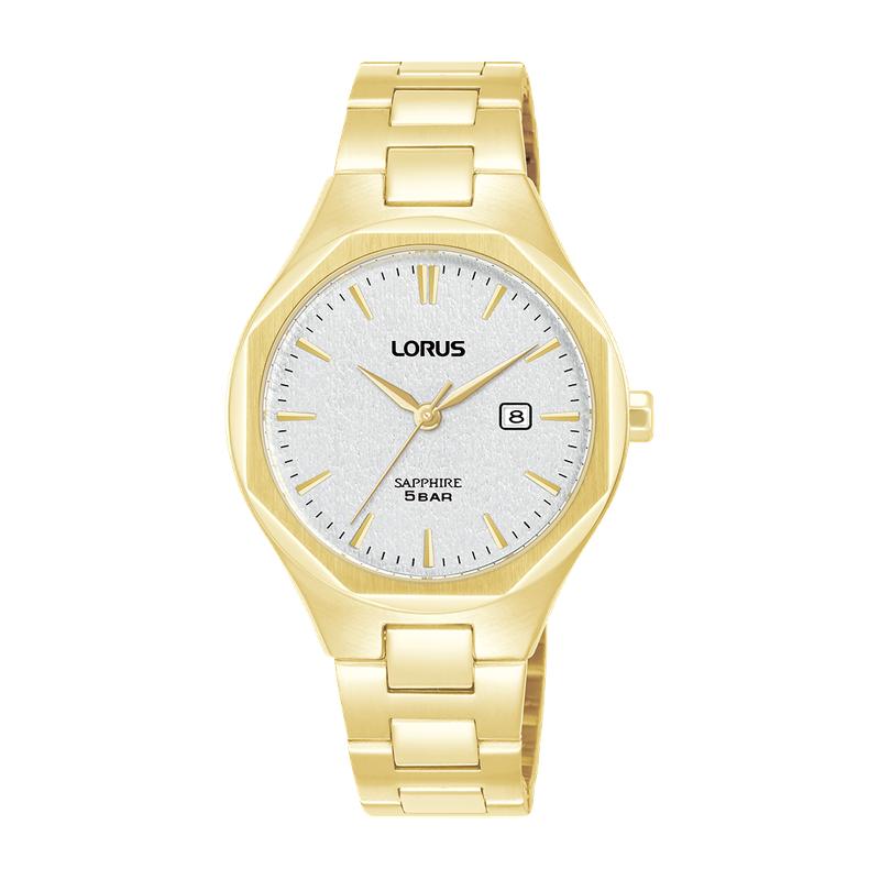 Lorus Classic RH756BX9 Women's 32mm Quartz Watch Silver White Sunray Dial