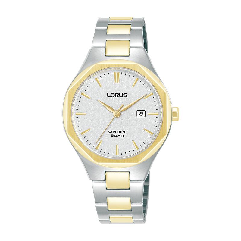 Lorus Classic Women's Quartz Watch Silver White Dial