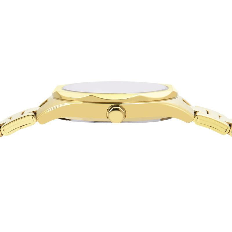 Lorus Classic Women's Quartz Watch Silver White Sunray Dial