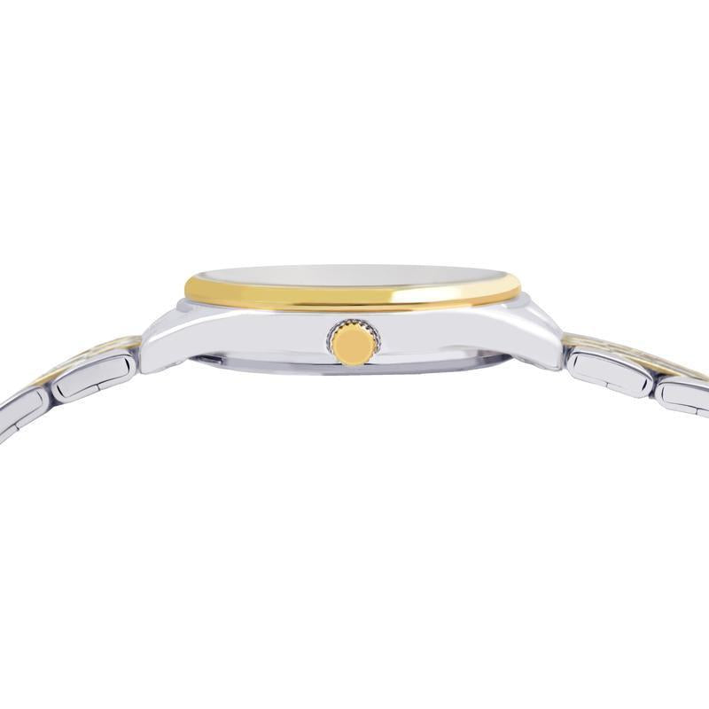 Lorus Classic Women's Quartz Watch Silver White Sunray Dial