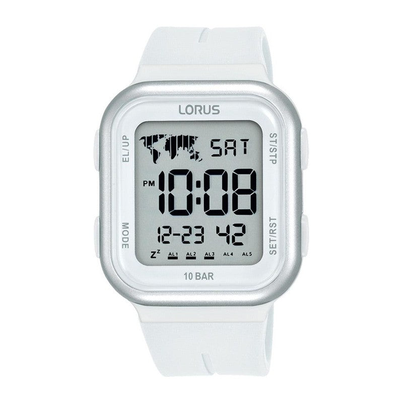 Lorus Gents Black Digits Digital Sports Watch