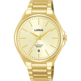 Lorus Gents Gold 3-Hands Watch