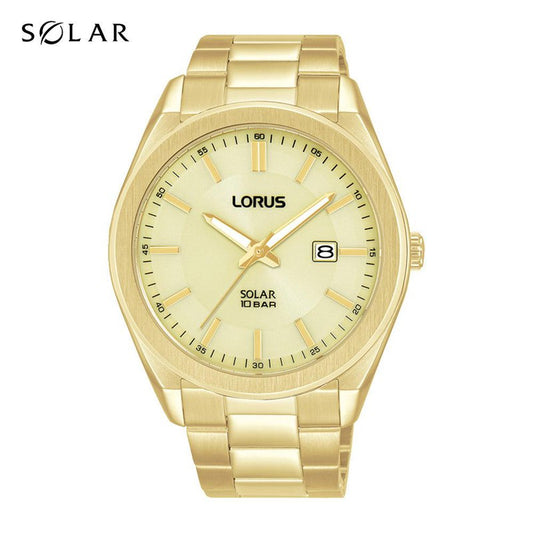 Lorus Gents Gold Dial Dress Watch