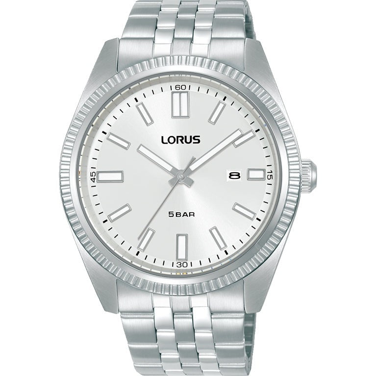 Lorus Gents Silver 3-Hands Watch