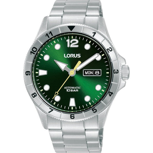 Lorus Gents Silver Automatic Watch