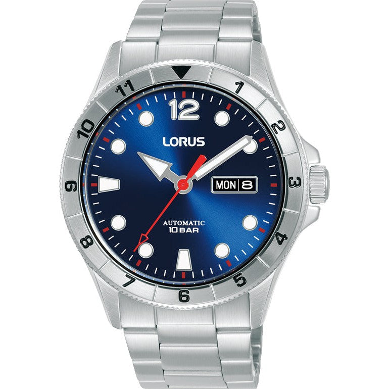 Lorus Gents Silver Automatic Watch