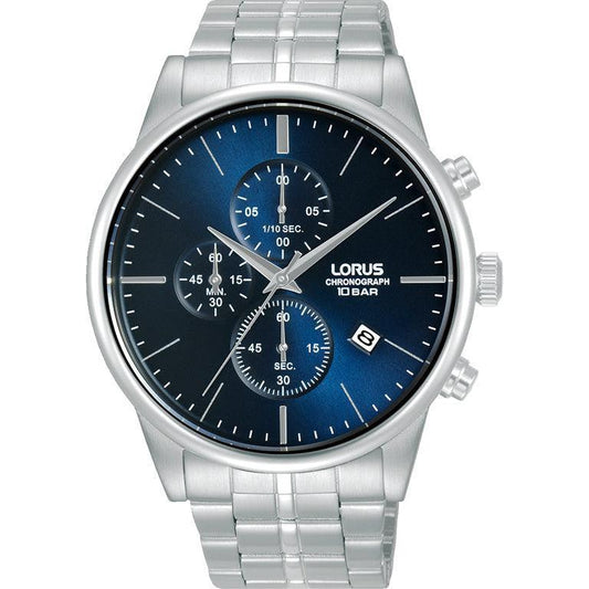 Lorus Gents Silver Chronograph Watch