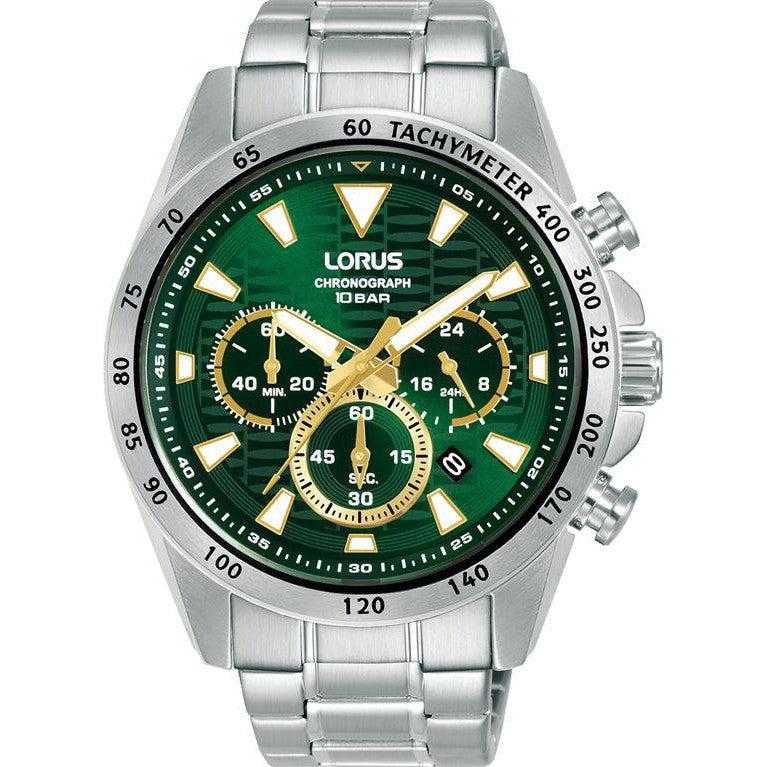 Lorus Gents Silver Chronograph Watch