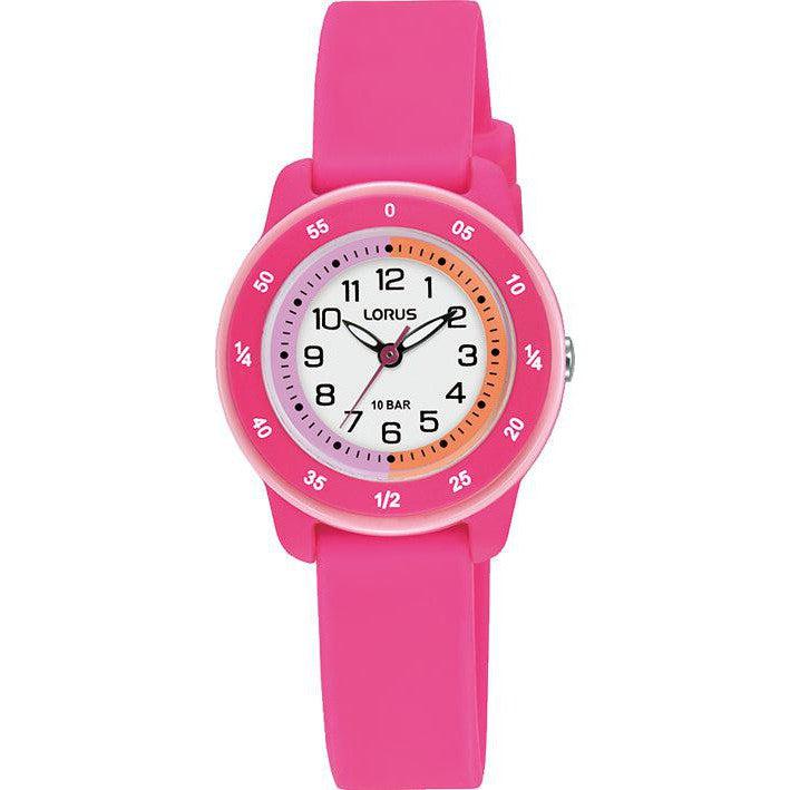 Lorus Kids Analogue Pink Watch