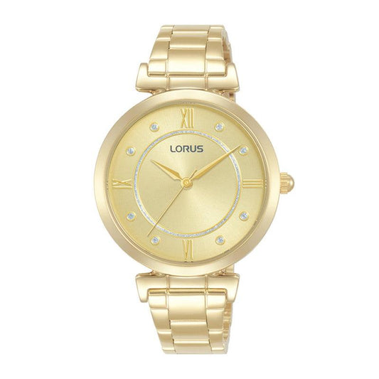 Lorus Ladies Brown 3 Hands Watch