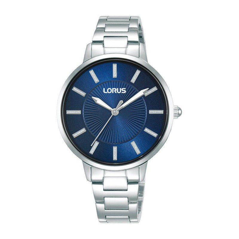 Lorus Ladies Dark Blue Sunray Dial Watch