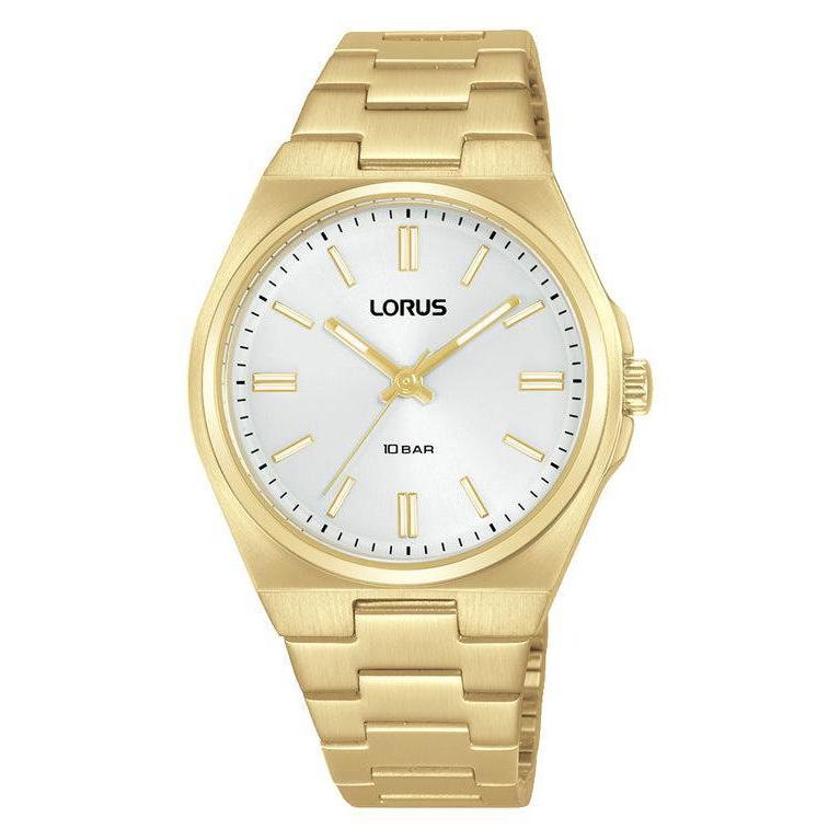Lorus Ladies Gold PVD Silver Dial Watch
