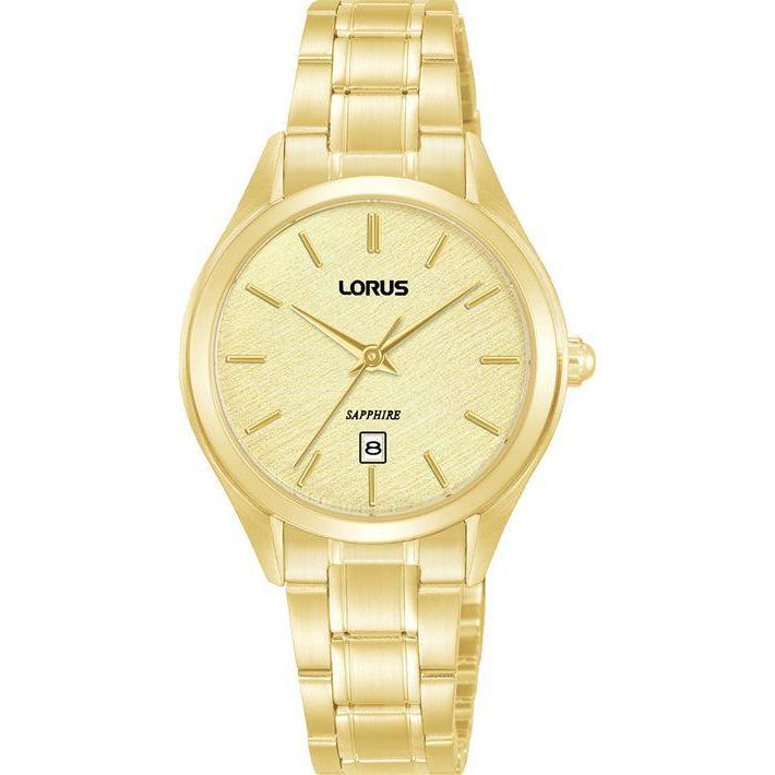 Lorus Ladies Gold PVD Silver Dial Watch