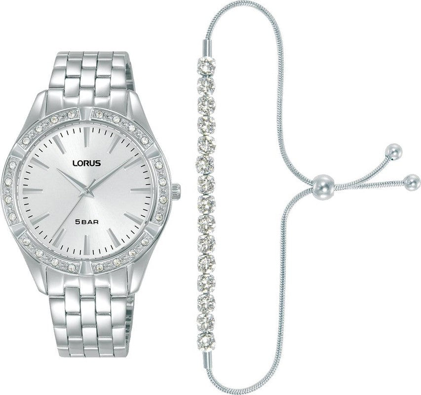 Lorus Ladies Watch and Bracelet Set