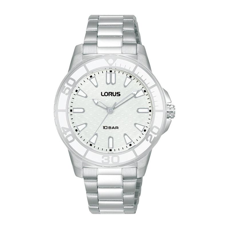 Lorus Ladies White 3 Hands Watch