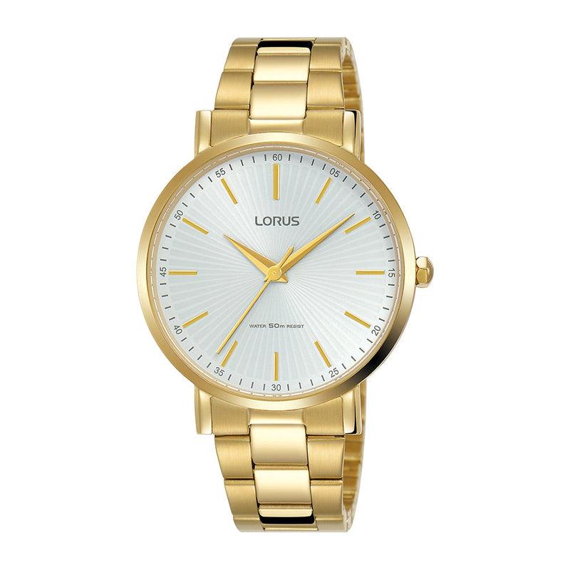 Lorus Ladies White 3 Hands Watch