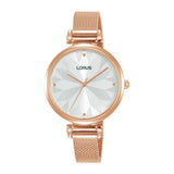 Lorus Ladies White 3 Hands Watch