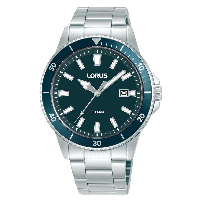 Lorus Men's Sports Watch Dark Blue Matte Dial