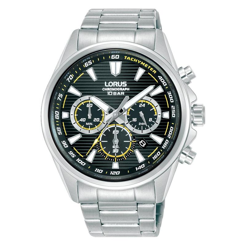 Lorus Men's Stainless Steel Chronograph Watch